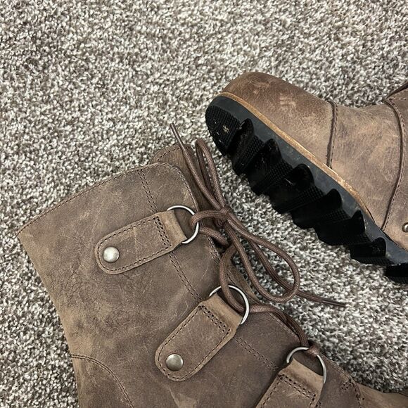 SOREL Joan of Arctic Wedge Mid Boots Booties - Picture 8 of 12